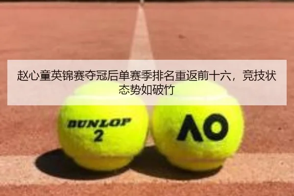 赵心童英锦赛夺冠后单赛季排名重返前十六，竞技状态势如破竹